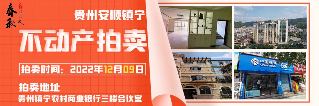 【12月09日】鎮(zhèn)寧縣商鋪、住宅、商業(yè)展位拍賣公告